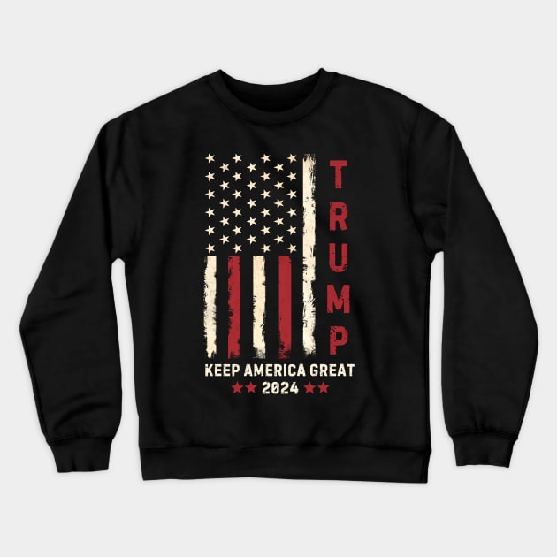 Keep America Great Crewneck Sweatshirt by Noshiyn